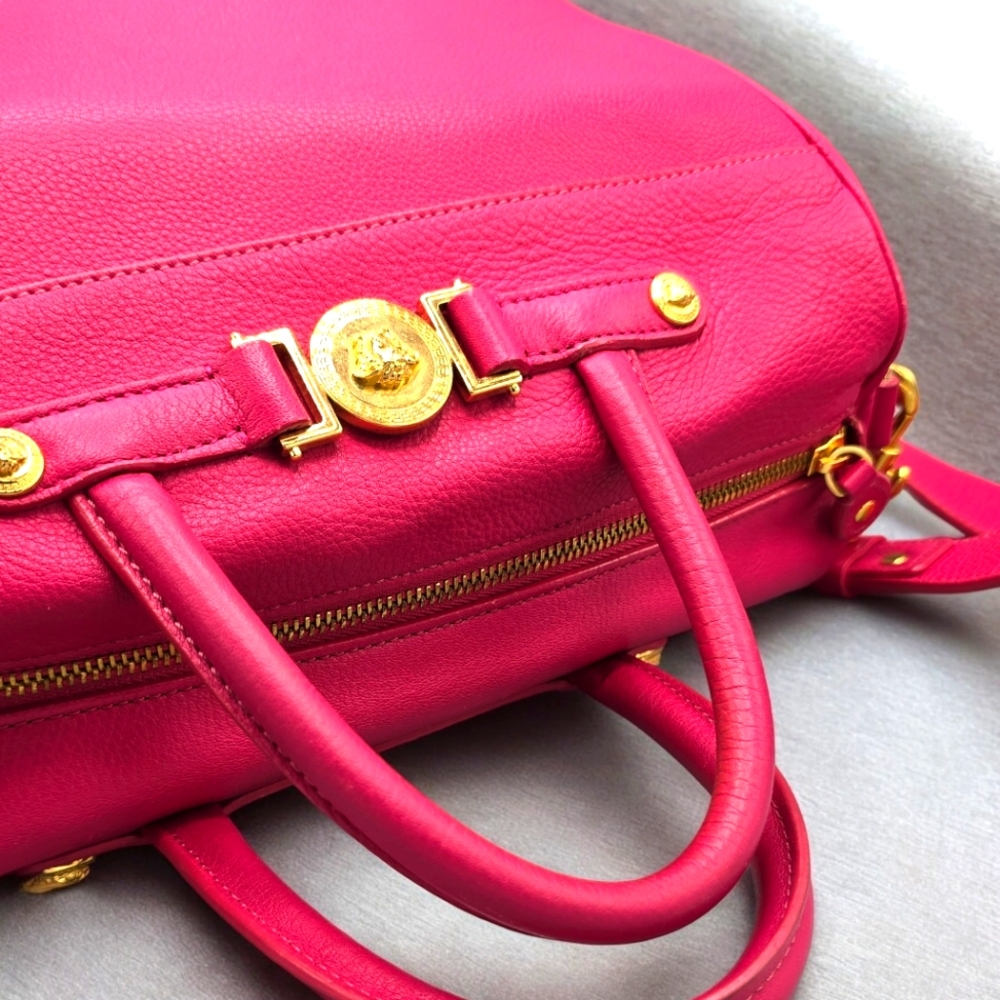 🌟RARE VINTAGE🌟 Gianni Versace BOSTON BAG - Picture 2 of 13